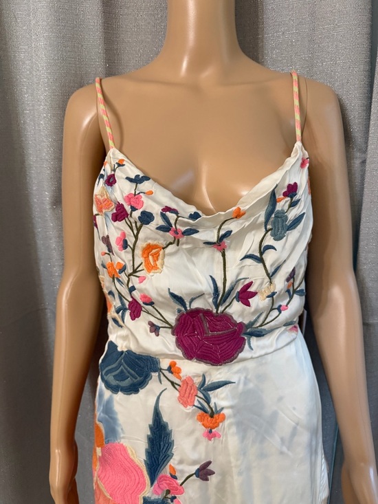 UO Jessa Belted Slip Midi Dress  small nwt - Picture 8 of 14